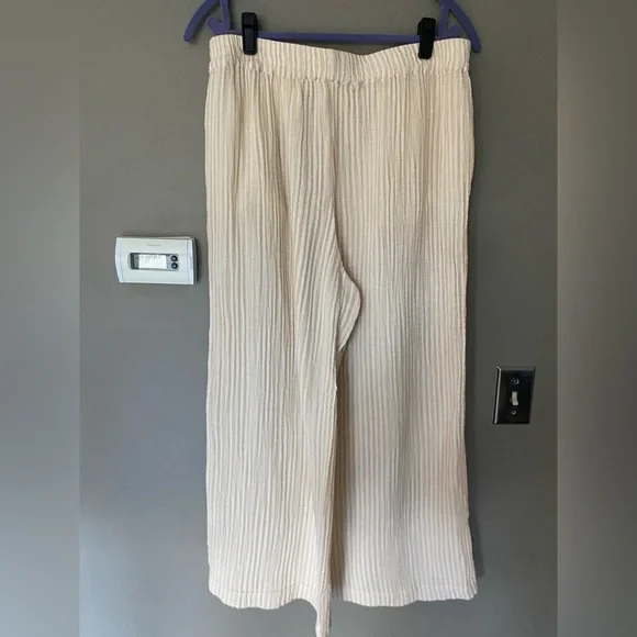 FAVORITE DAUGHTER Matching Set Ex Boyfriend Shirt & The Beach Walk Pant Size L - Picture 11 of 16